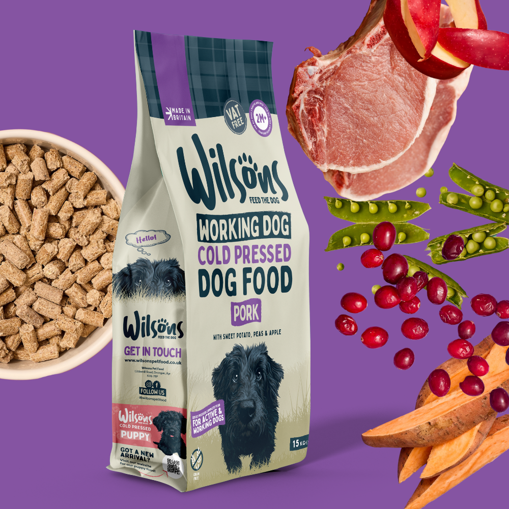 Wilsons Working Dog Cold Pressed Pork